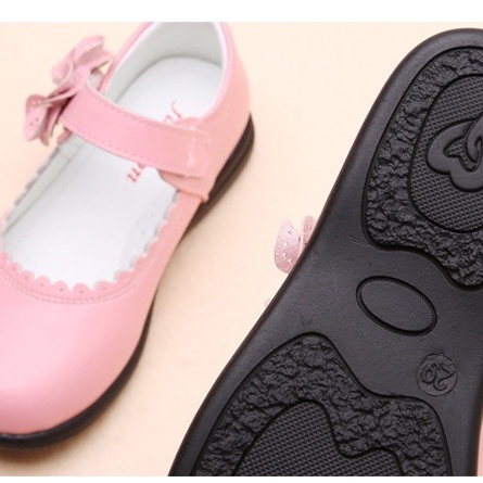 SCHOOL Giày Búp Bê Màu Đen Đế Mềm Phong Cách Babydoll 2022 Cho Bé Gái