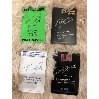 Card official nhóm NCT (Nhiều album)