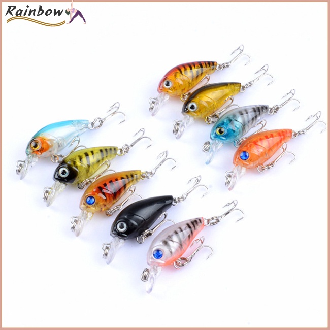 Mồi Giả Câu Cá Bằng Nhựa Cứng 4.5Cm / 4g