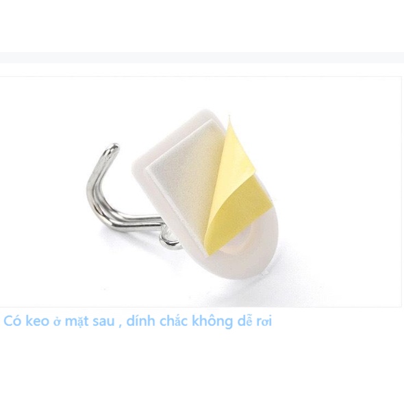Móc treo đồ dán tường siêu bám dính bền bỉ