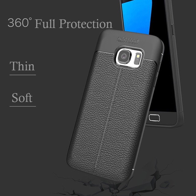 Ốp lưng Da CAO CẤP Sam sung S7edge