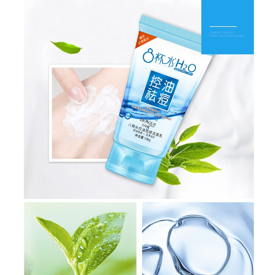 ❤️[ Tuýp to 130gr ] Sữa Rửa Mặt Ngừa Mụn H20 Chiết Xuất Tự Nhiên Lamf Sạch Sâu, Dưỡng Da Trắng Sáng, Mềm Mịn❤️- Y39-E4T2 | BigBuy360 - bigbuy360.vn