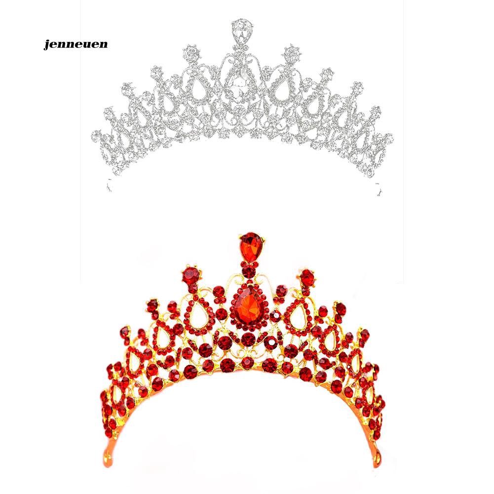 Vương miện cô dâu đính đá sang trọng tinh tế