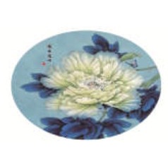 TRANH THÊU CHỮ THẬP HOA MẪU ĐƠN DX1129 (50X50)