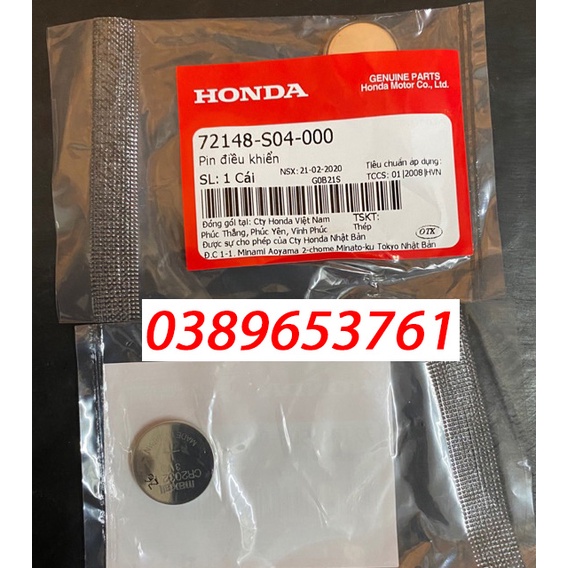 Pin Chìa Khoá Điều Khiển Smartkey Chính Hãng Honda