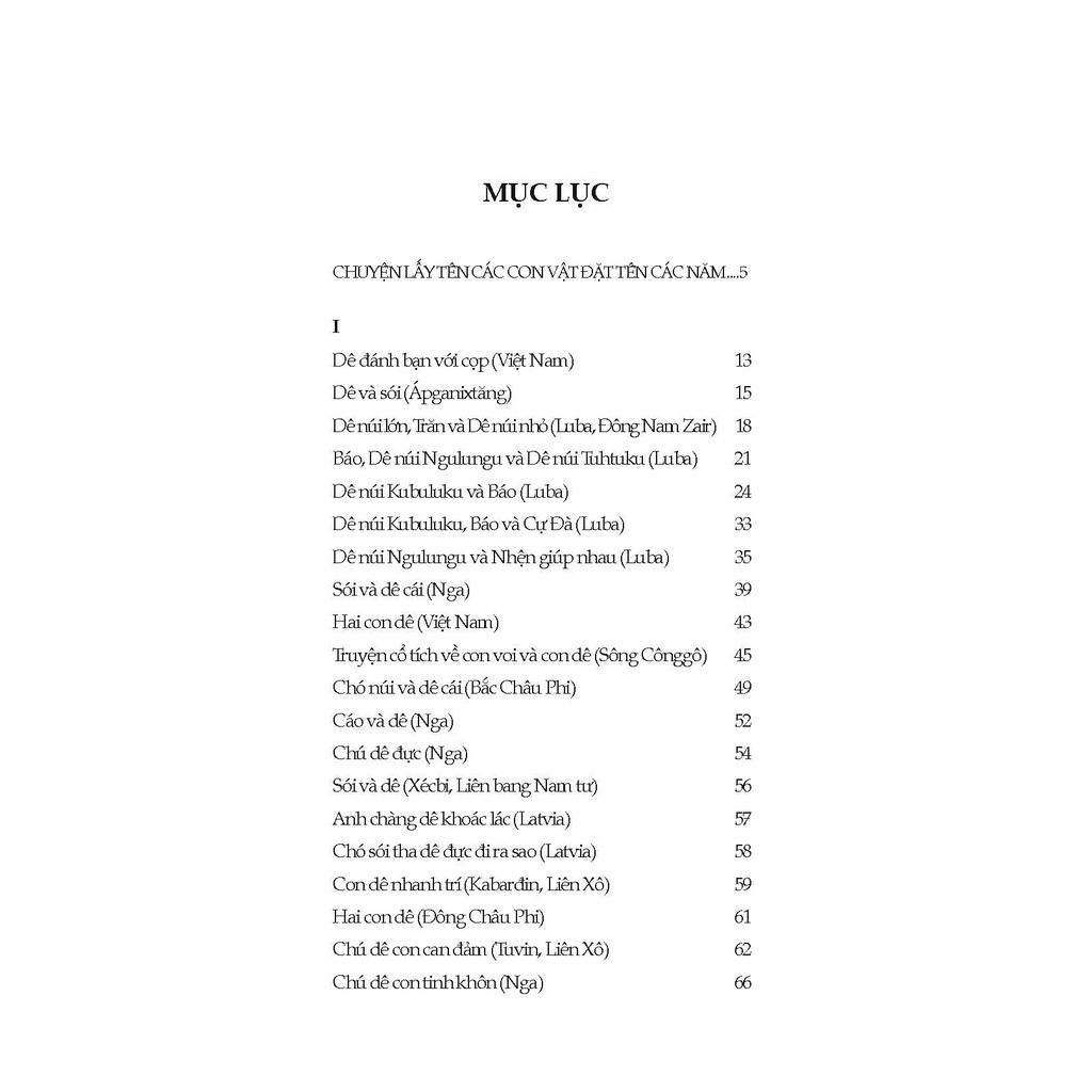 Sách - Những Câu Chuyện Về Dê