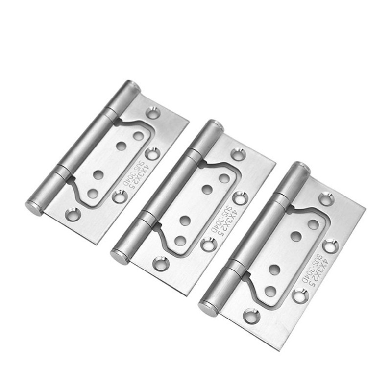 Bộ 3 Bản Lề Cửa Dài 4 &quot;Chống Va Chạm
