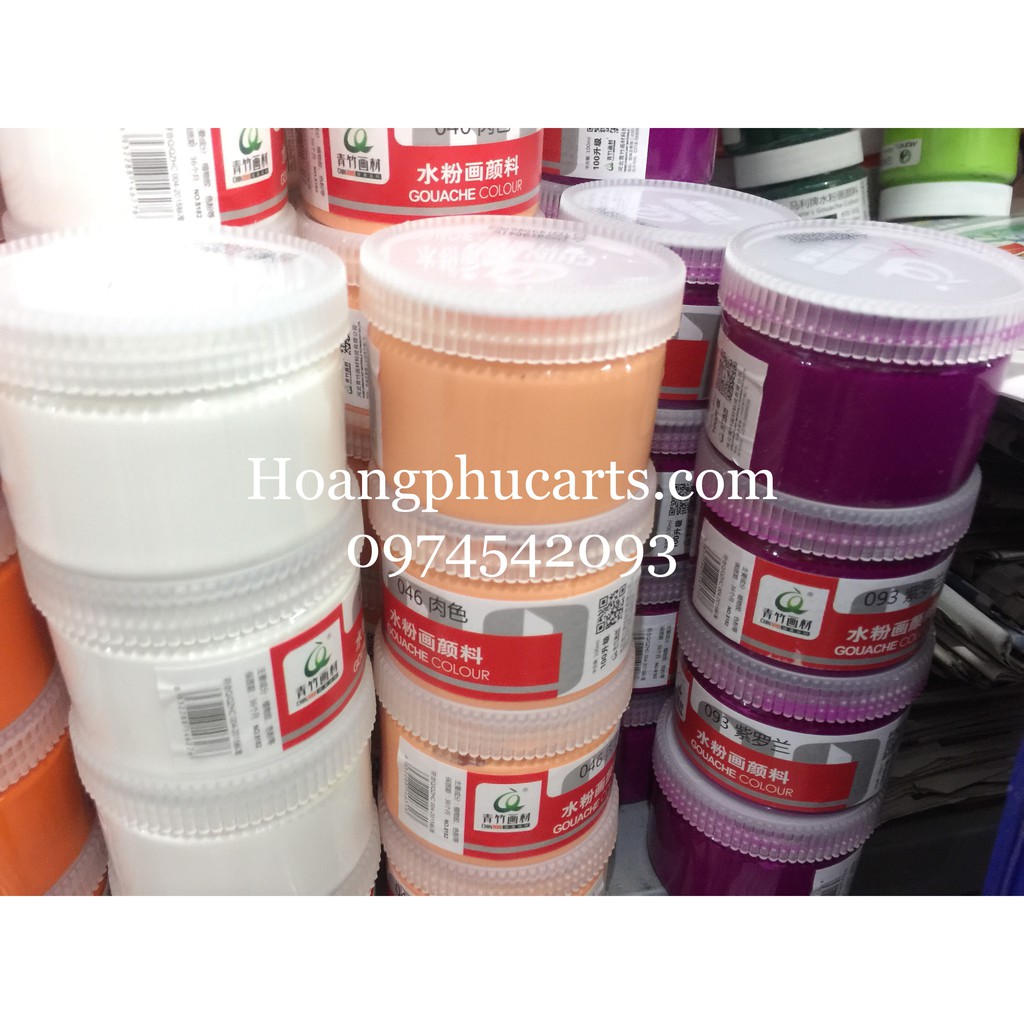 Màu Gouache color (màu wat) hộp 100ml