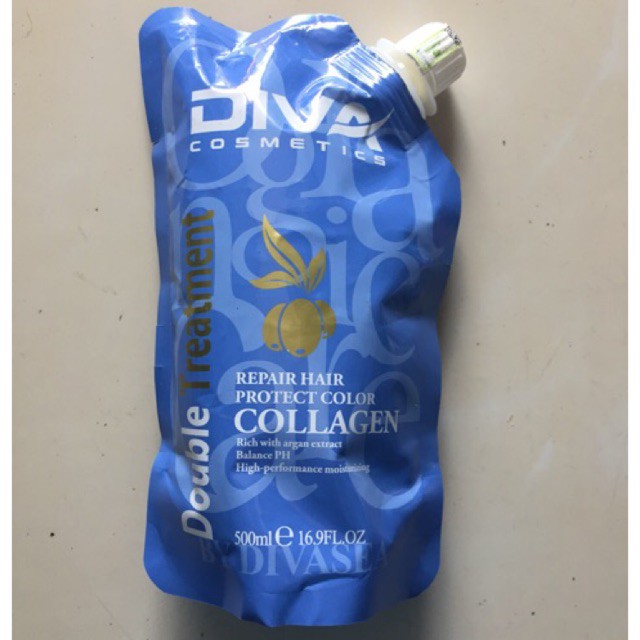 Hấp phục hồi tóc Diva Collagen Repair 500ml – Italy