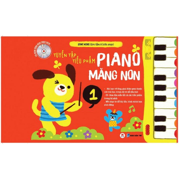 [Mã LIFEB04ALL giảm 10% tối đa 15K đơn 0Đ] Sách - Tuyển Tập Tiểu Phẩm Piano Măng Non Phần 1