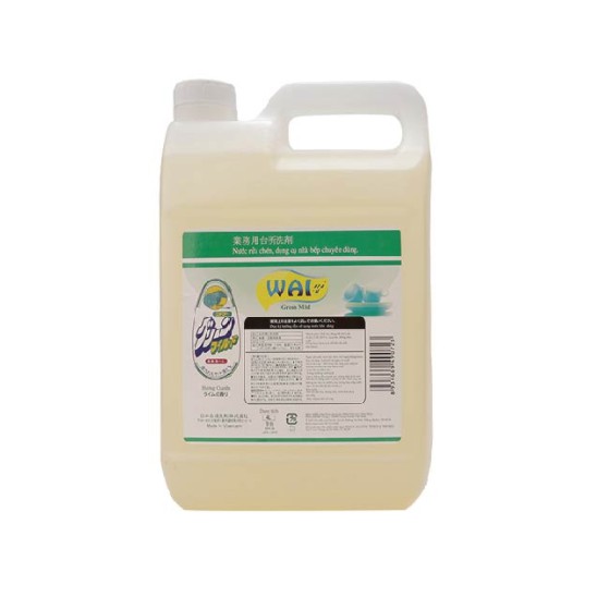 Nước rửa chén Wai Green Mild - 4000ml