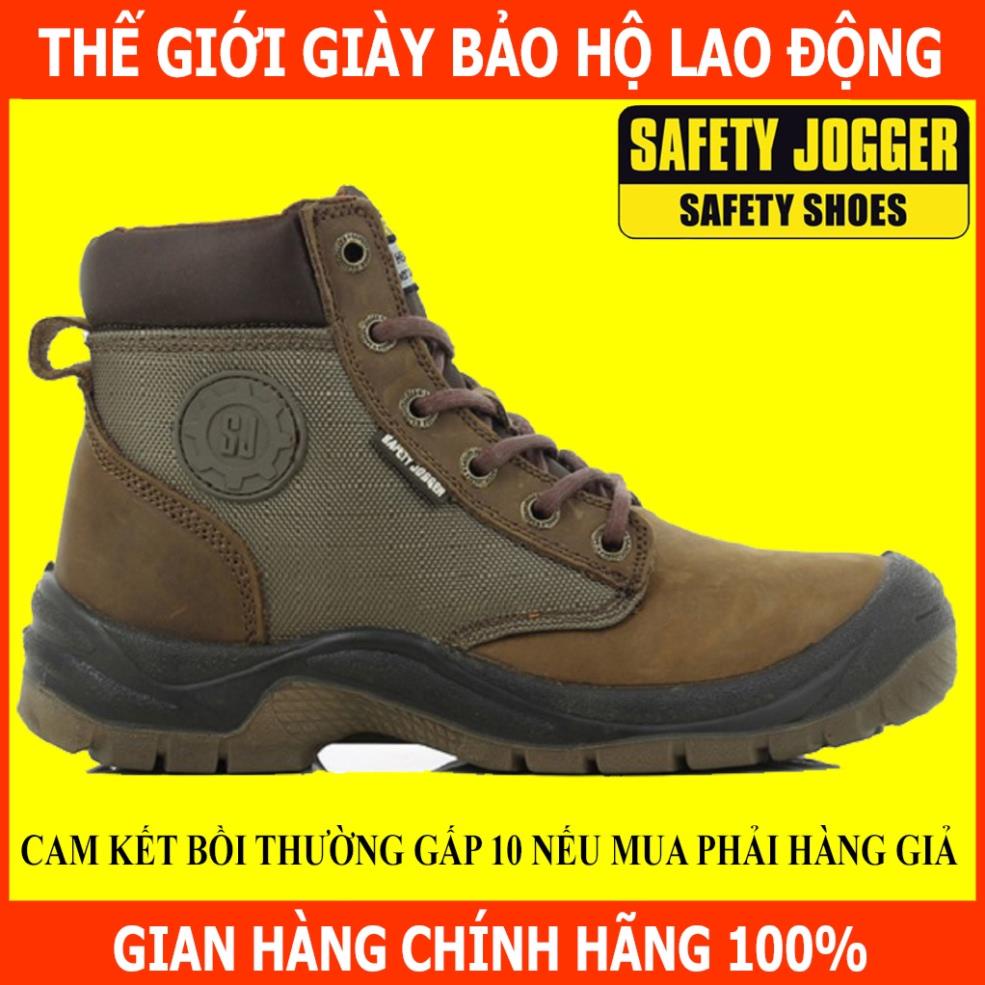 [HÀNG CHÍNH HÃNG]Giày bảo hộ lao động Safety Jogger Dakar Chống Thấm Nước, Đế PU Chống Đâm Xuyên, Va Đập Mạnh 🚙