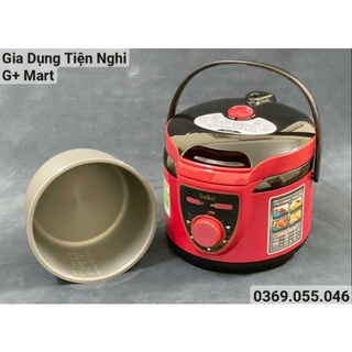 [ Chính hãng ] Nồi Áp Suất Điện/ Nồi Hầm Điện Đa Năng SAIKO EPC418 5,0L 900W Bảo hành 18 tháng - Giadungtiennghigmart
