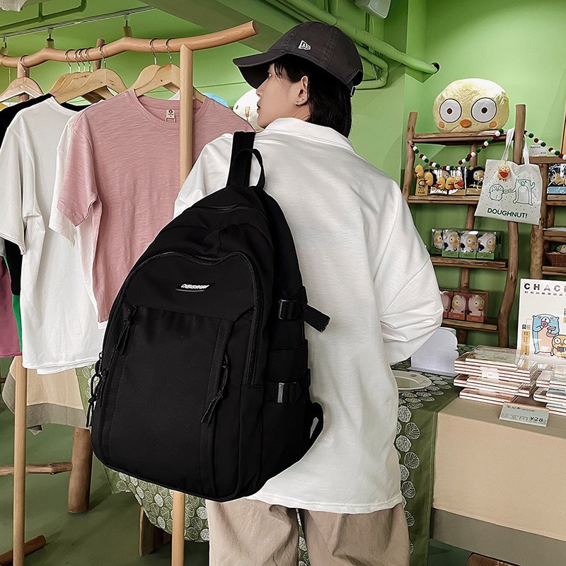 Balo unisex đi học đi làm có ngăn chống trộm phía sau BAG U GN235