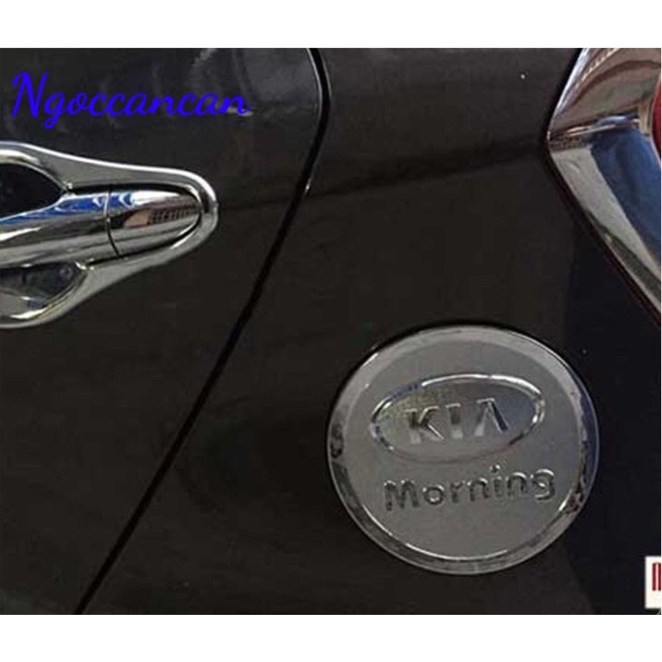Ốp Nắp Xăng Nhựa ABS Mạ Crom Kia - Morning