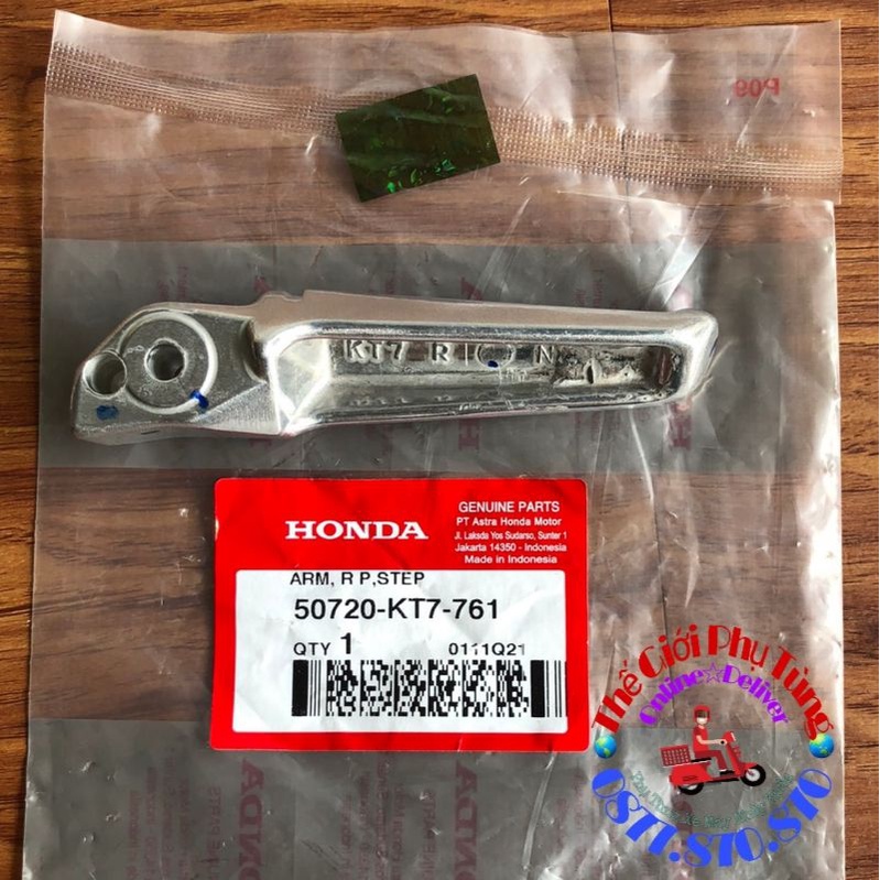[Ảnh thật][Chính hãng] CỤC NHÔM GÁC CHÂN SAU SONIC, WINNER, CBR ZIN HONDA