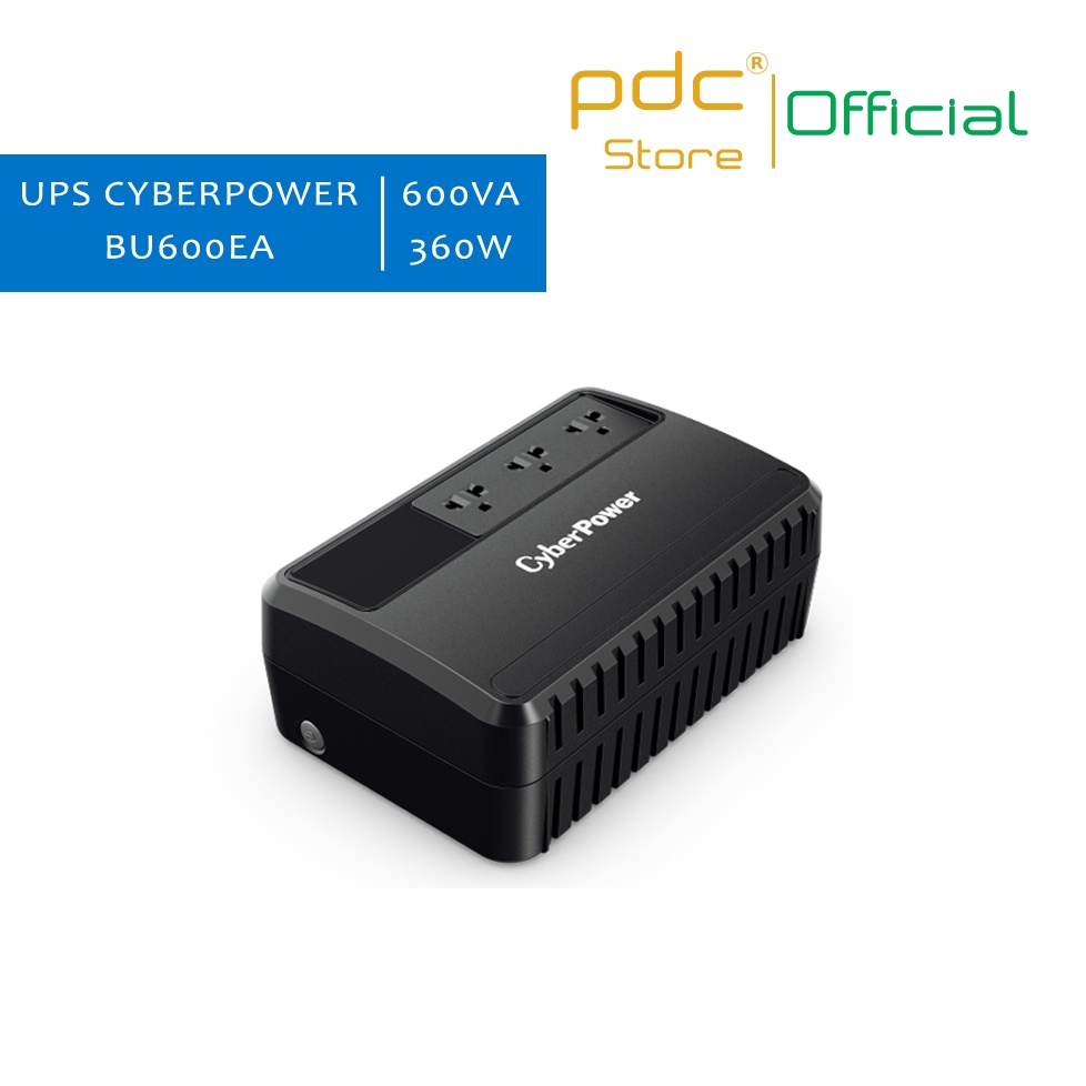 Bộ lưu điện UPS CyberPower BU600E 600VA/360W - Hàng Chính Hãng