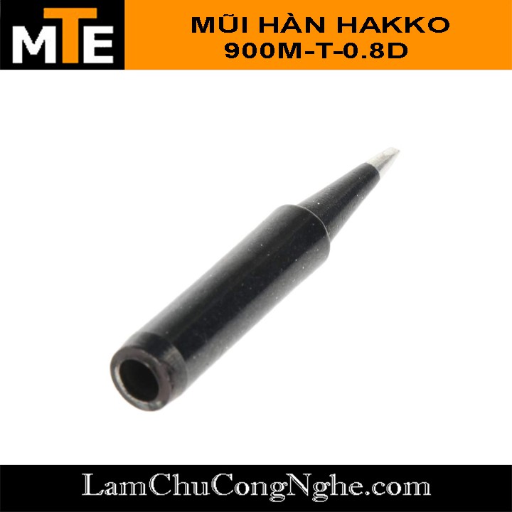 Mũi Hàn Hakko 900M-T-0.8D đen ( Loại tốt ) Mũi hàn thiếc tương thích với mỏ hàn 907, 936...