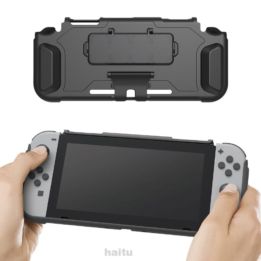 Bao Da Nắp Gập Có Ngăn Đựng Thẻ Cho Máy Chơi Game Nintendo Switch