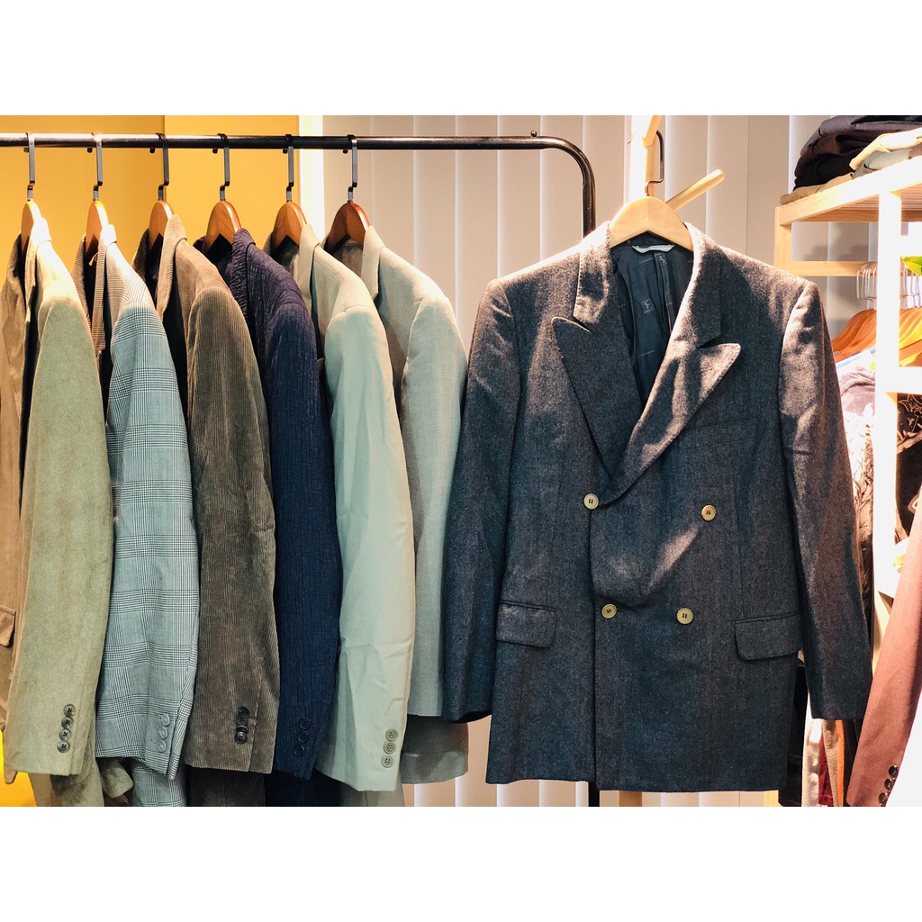 20 áo blazer 2hand/secondhand nam tông màu sáng (blazer trắng/ xám/ xanh dương) Hàn và Nhật bản JACBLS002 | BigBuy360 - bigbuy360.vn