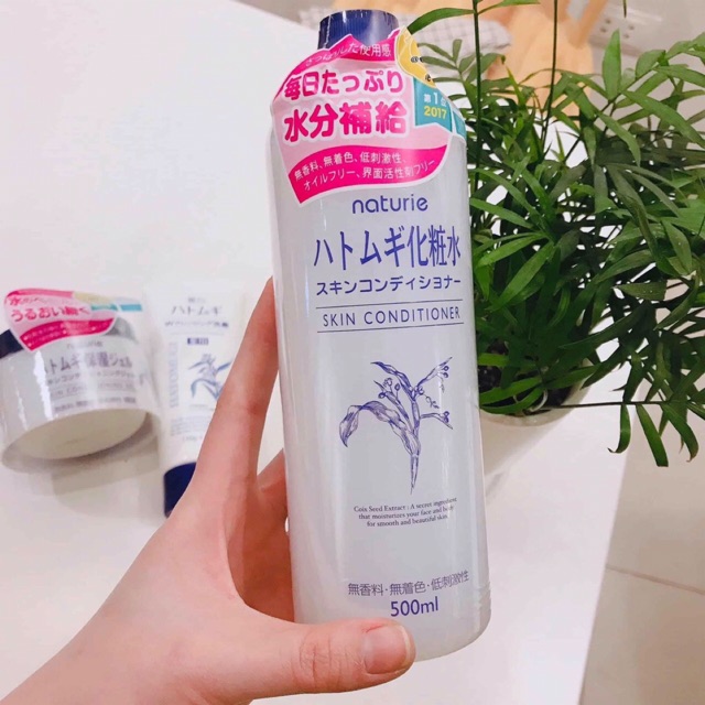 Toner ý dĩ chai 500ml Nước hoa hồng đắp Lotion mask chai to ANVISHOP