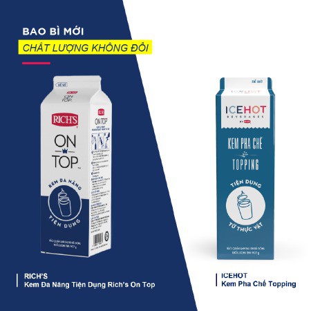Kem Đa Năng Tiện Dụng On Top rich 907g - chỉ giao hỏa tốc