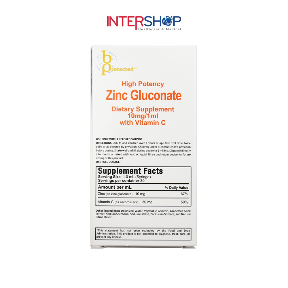 Kẽm Cho Bé Zinc Gluconate Giúp Cải Thiện Biếng Ăn & Tăng Sức Đề Kháng Cho Trẻ