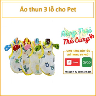 Áo Cho Chó Mèo - Áo Lưới Ba Lỗ Mùa Hè Cho Chó Mèo