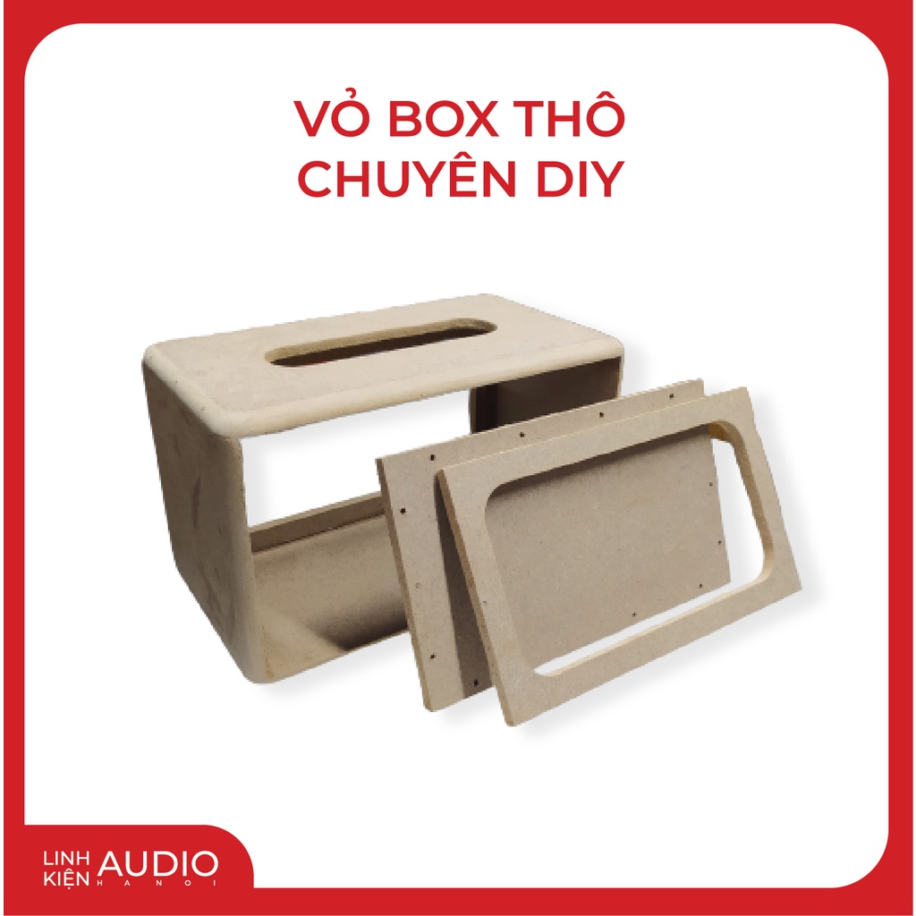 Vỏ thô thùng loa DIY