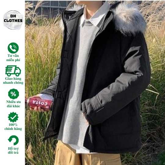 Áo Khoác trần bông siêu ấm - Thời Trang Trẻ Trung Cá Tính Cho Nam-K4