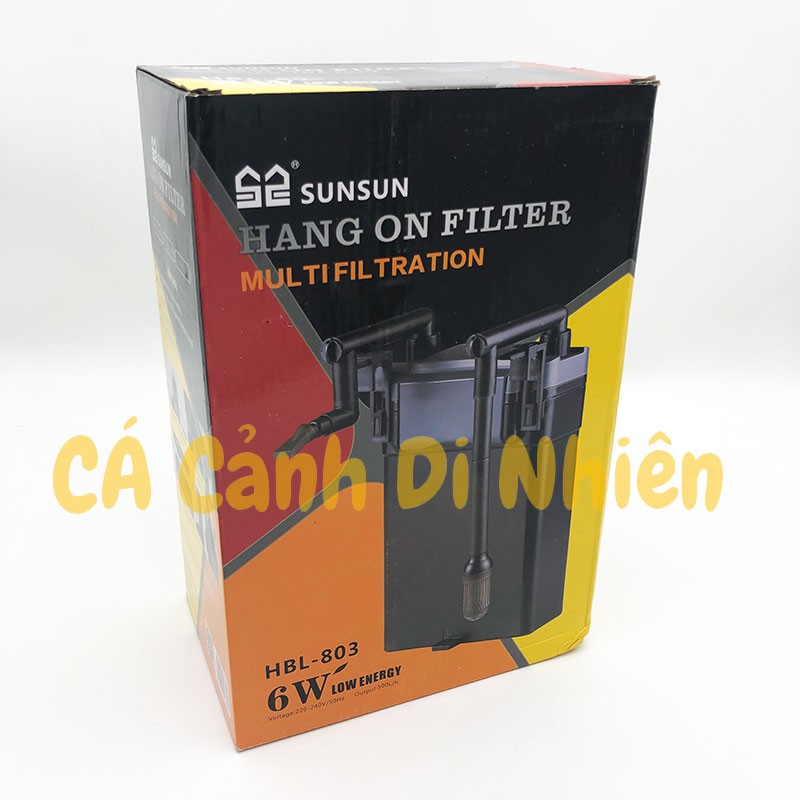 Máy lọc treo thành hồ cá SunSun HBL-803 cho hồ 60-80 cm HBL803