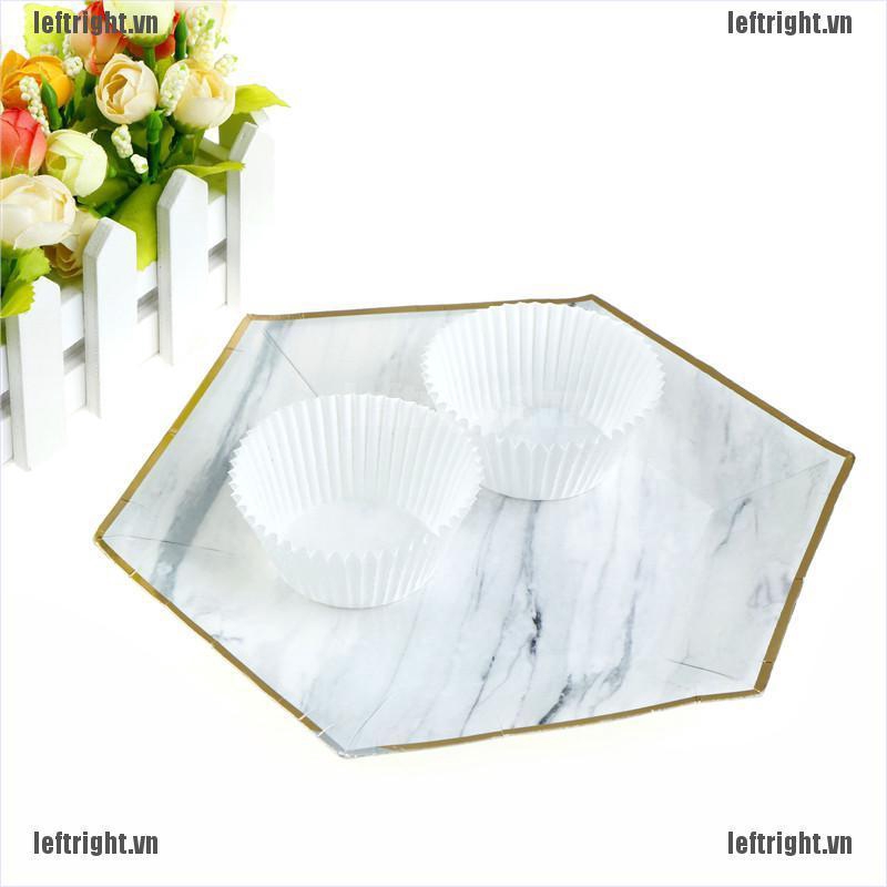 Set 100 Cốc Giấy Đựng Bánh cupcake Màu Trắng