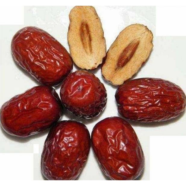 KHUYẾN MẠI KHỦNG TÁO ĐỎ KHÔ HÀN QUỐC LOẠI 1 (TÚI 0,5 KG)