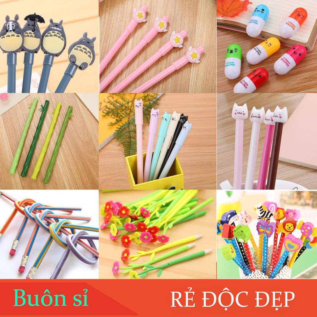 [COMBO 10 BÚT 2k] Bút nước dễ thương SIÊU RẺ với combo 10 bút 2k