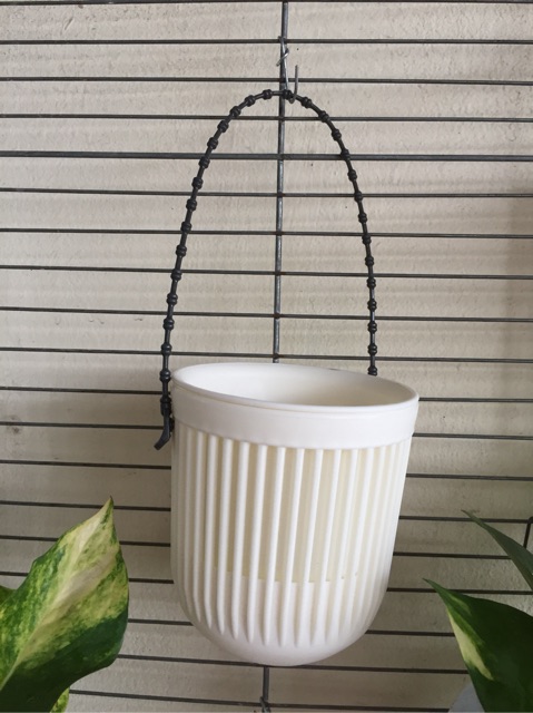 Chậu nhựa trồng cây hai lớp 9*8cm.