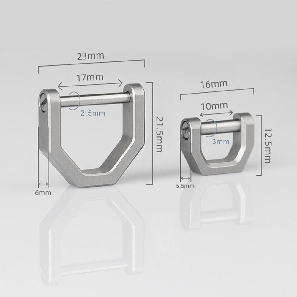 Suenin Móc Khóa Hình Móng Ngựa Bằng Titan Chất Lượng Cao EDC