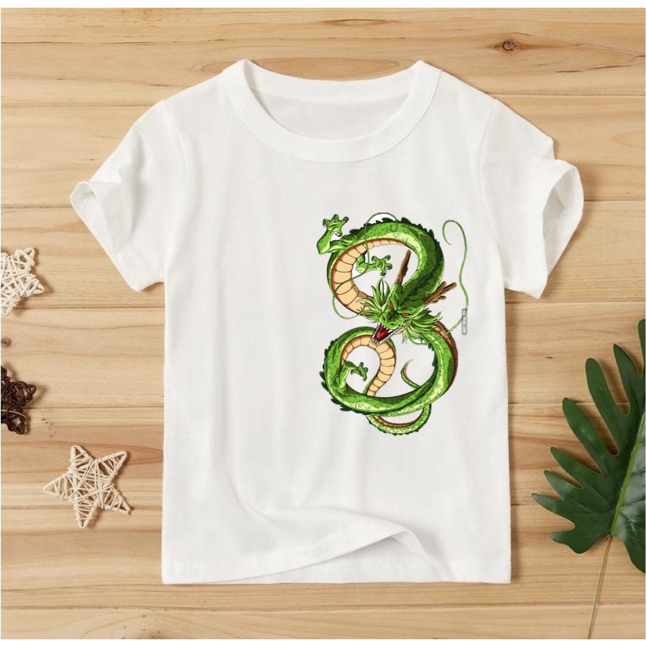 áo thun cho bé trai Songoku dragonball mát mẻ