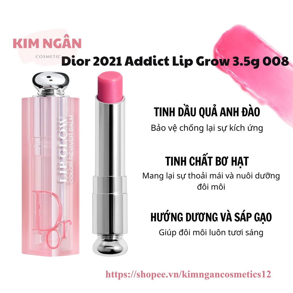 Son Dưỡng Dior 2021 Addict Lip Glow 32g 6 Màu