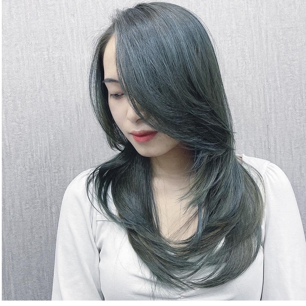 (KHÔNG TẨY100%) Thuốc nhuộm tóc THAN CHÌ-  lên màu từ nền đen💥 | BigBuy360 - bigbuy360.vn