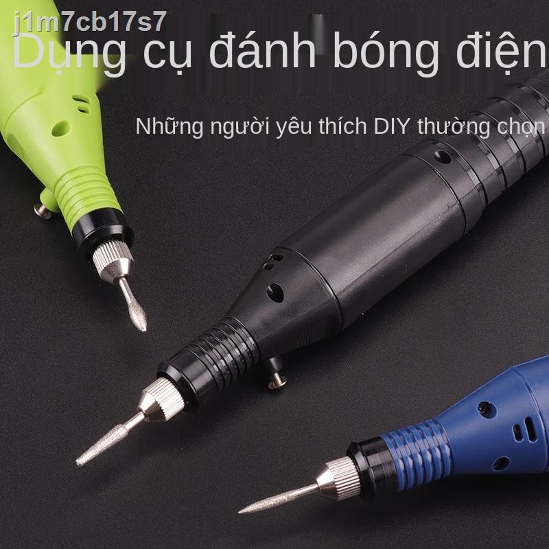 [🪁GIÁ SỈ🪁] j1m7cb17s7Máy mài điện máy cầm tay nhỏ đánh bóng cắt khắc công cụ khoan mini