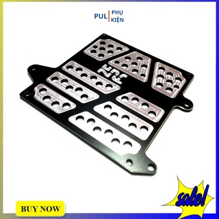 Che két nước Vario nhôm cnc mẫu hrc màu đen bạc bảo vệ két nước làm đẹp xe