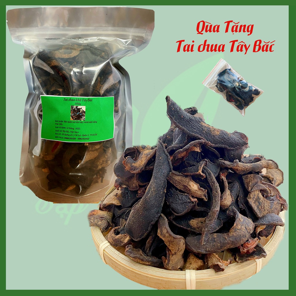 Tai chua khô Tây Bắc đã tách hạt thơm ngon gói 100g