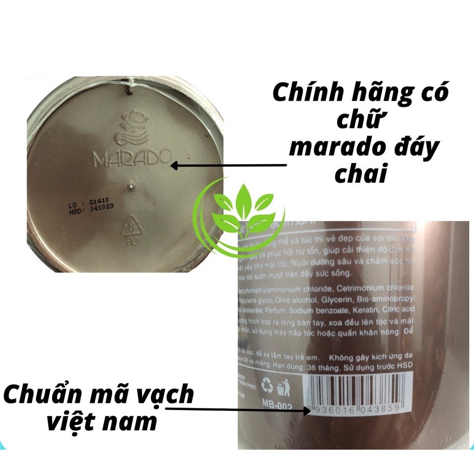 Kem Ủ Tóc cao cấp Keratin Marubi Treatment Phục Hồi Mềm Mượt / Hâp Dầu Tóc Marubi