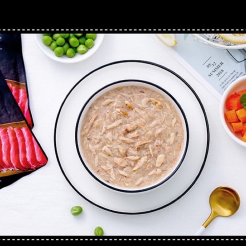 Pate cho mèo Wanpy happy cao cấp gói đen 70g