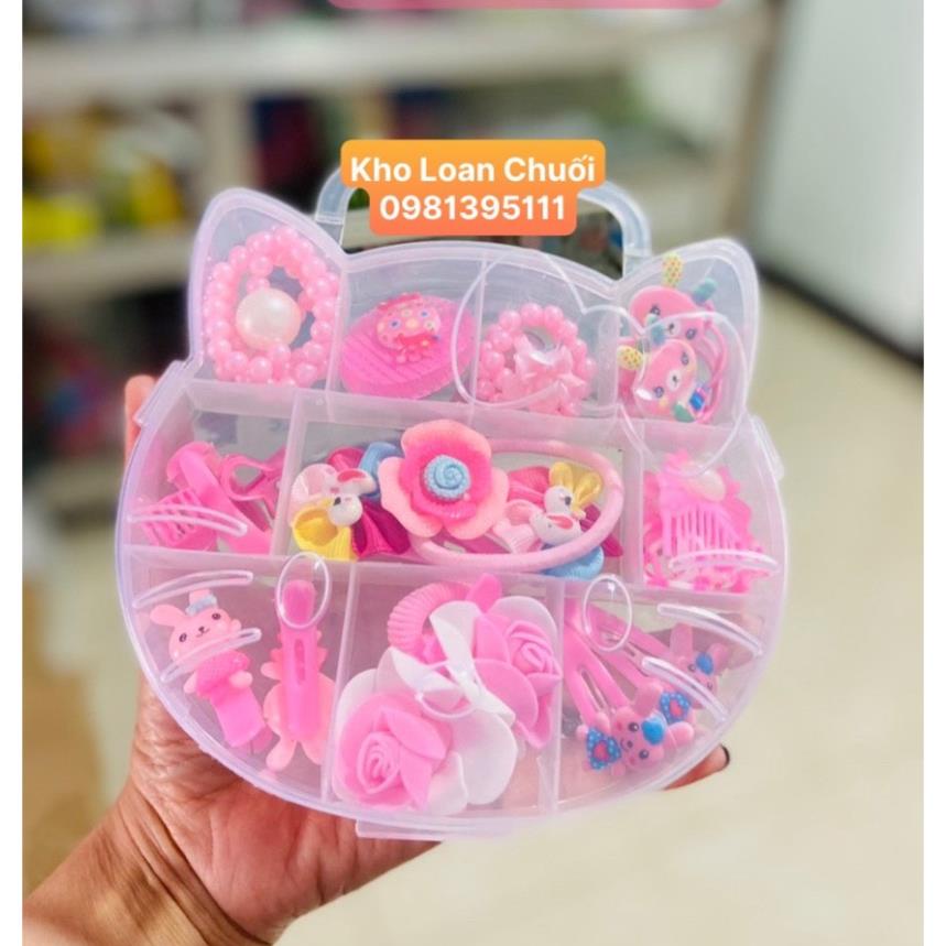 HỘP BUỘC TÓC HELLO KITY CHO BÉ- TOYS89- TOYS89