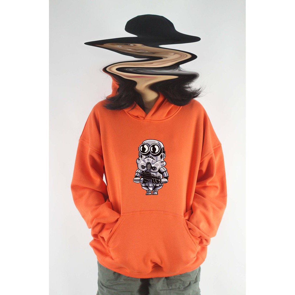 Áo khoác hoodie unisex cotton hình Super Heroes - Minion Trooper (nhiều màu)