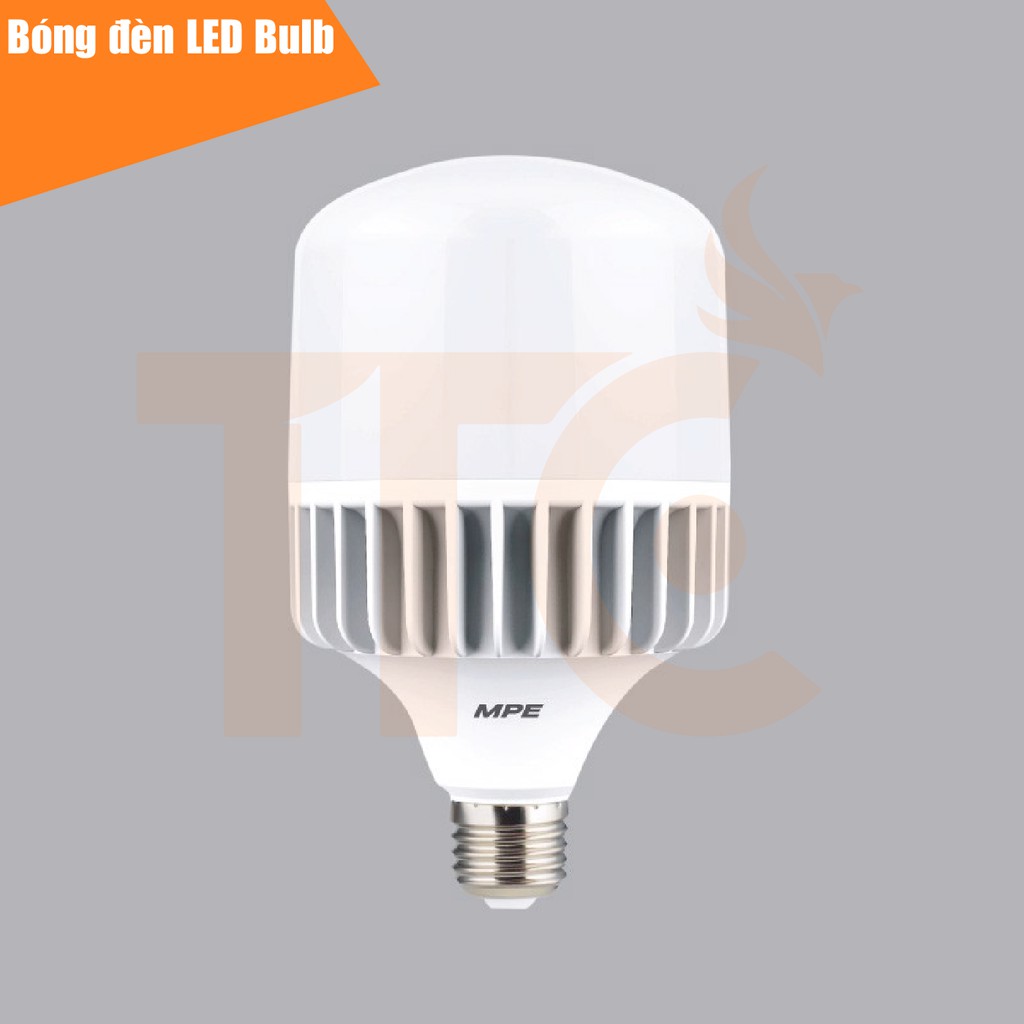 Bóng Đèn Led Buld MPE Ánh Sáng Trắng 20w 30w 40w 50w [Chính Hãng, bảo hành 12 tháng]