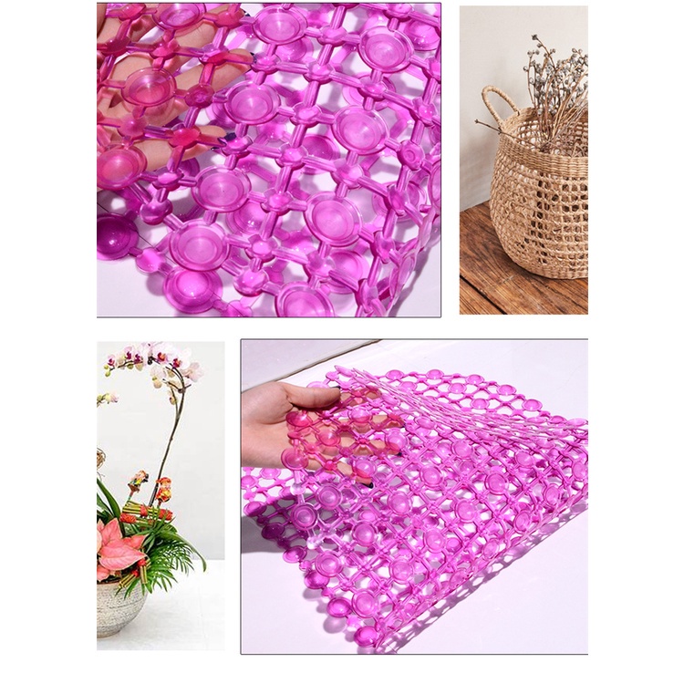 Thảm Nhựa Trải Sàn Phòng Tắm Chống Trượt 67x37cm - GDNC0246