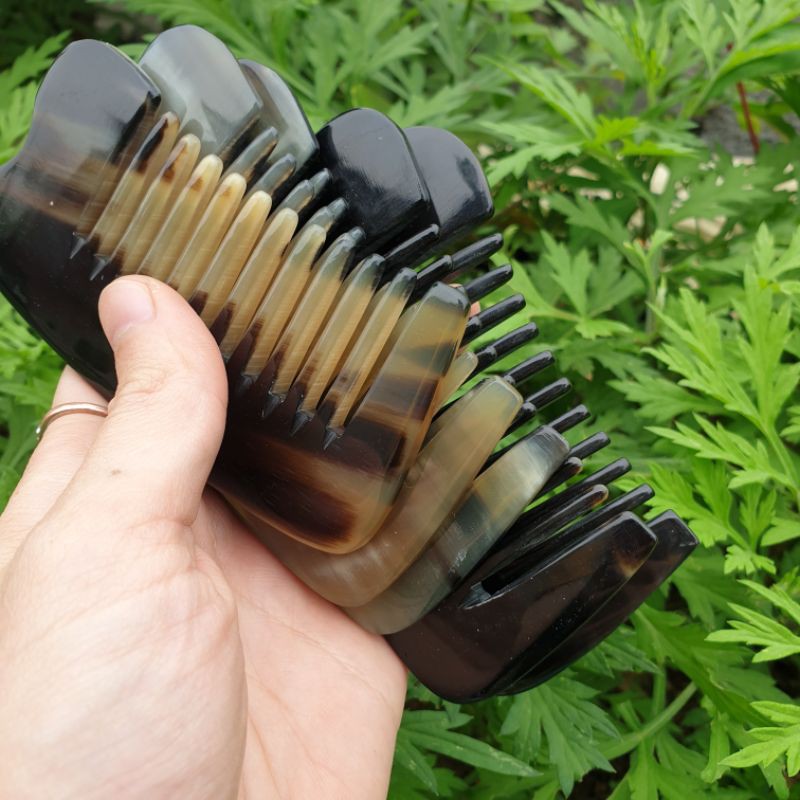 Lược Sừng Đa Năng-Lược mát xa đa năng bằng sừng