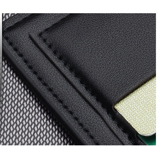 Ví da ngắn Chuwanglin thiết kế trẻ trung phong cách Hàn Quốc cho nam